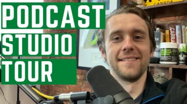 Podcast Studio TOUR - What Equipment, Cameras, Lighting and Podcasting set up do we have??