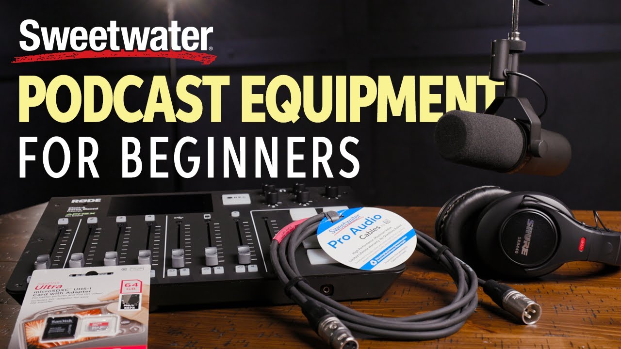 Best Podcast Equipment For Beginners JtE1qQS2CEI 