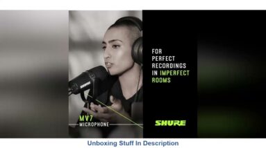 Review Shure MV7 USB Podcast Microphone for Podcasting, Recording, Live Streaming & Gaming, Built-I