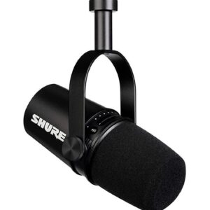 Shure MV7 USB Podcast Microphone for Podcasting, Recording, Live   & Gaming, Built-In Headphone Out