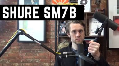 Shure SM7B Podcast Microphone - Set up & Review  - Is it worth it??