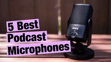 5 Best Podcast Microphones In 2021 | Podcast Microphones for Recording Crystal-Clear Audio