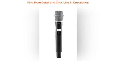 Info Shure QLXD2/B87A Wireless Handheld Microphone Transmitter with BETA 87A Capsule (Receiver Sold