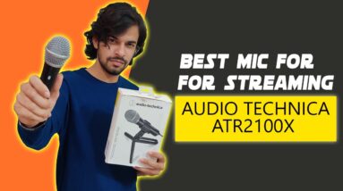 Best Mic Under 8000 For Gaming & Podcasting | Audio Technica ATR2100x Full Review (Hindi)