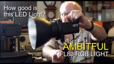 AMBITFUL FL80 80W 5600K LED Video Light - How good is this light?