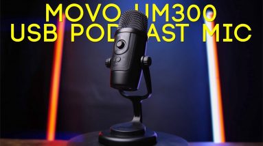 USB PODCASTING Mic First Impressions // MOVO UM300