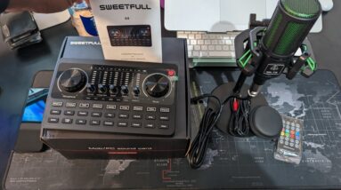 SWEETFULL Podcast Equipment