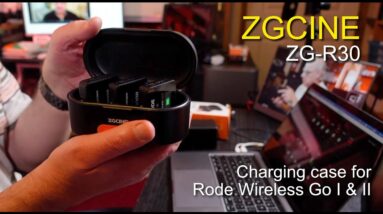 ZGCINE ZG R30 - Rode Wireless Go I & II Charging Case.