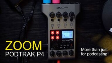 Zoom Podtrak P4 Review - More than just a podcasting mixer?