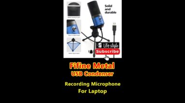 How To Record A Professional Podcast With JUST| USB  Recording Microphone For Laptop |#shorts