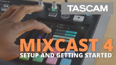 MIXCAST 4 Podcast Studio - Setup and Getting Started