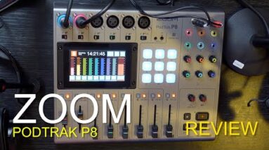 Zoom Podtrak P8 Podcast Mixer Review