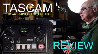 Tascam US-42B MINISTUDIO CREATOR Review.