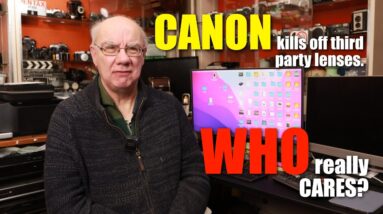 Canon bans third parties from making RF lenses - does it really matter?