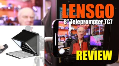 LensGO TC7 8" Teleprompter -  Review