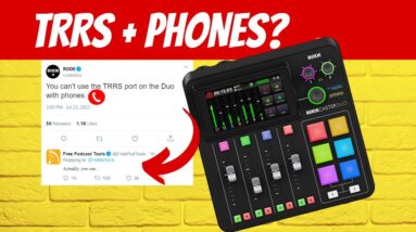 Why The TRRS Port Is Important - RODECaster Duo