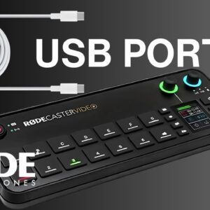 USB Ports Explained - RODECASTER VIDEO