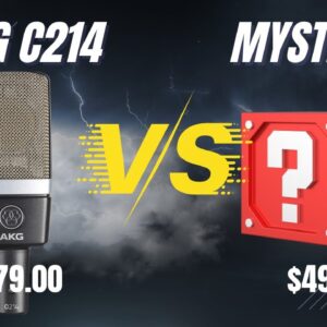 AKG C214 vs Mystery Microphone